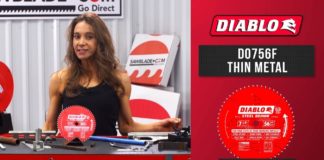 Diablo D0756F 7.25-Inch Ferrous Metals Saw Blade