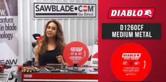Diablo D1260CF 12 in. x 60 Tooth Cermet II Saw Blade for Metals and Stainless Steel