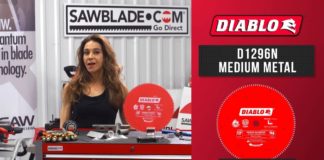 Diablo D1296N 12 in. X 96 Tooth Medium Aluminum Saw Blade