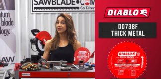 Diablo D0738F 7-1/4 in. x 38 Tooth Metal Cutting Saw Blade