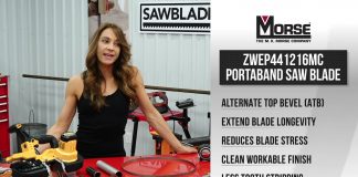 M.K. Morse 44-7/8” 12/16 tpi Bi-Metal Portable Band Saw Blade