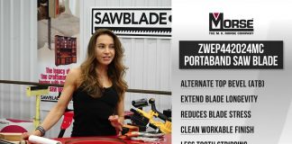 M.K. Morse 44-7/8” 20/24 TPI Bi-Metal Portable Band Saw Blade