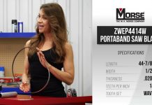 MK Morse 44 7/8″ Bi-Metal Portaband Saw Blades with 14 Tooth Wavy Set