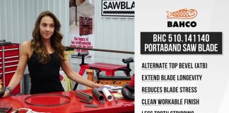 Bahco 44-7/8″ Bi-Metal Portaband Saw Blade with 10/14 TPI