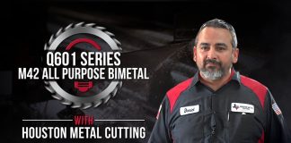 Q601 Band Saw Blade with Houston Metal Cutting