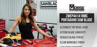 M.K. Morse 44-7/8” 14/18 TPI Bi-Metal Portable Band Saw Blade