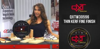 QXT Premium Carbide Circular Finish Crosscut Blade, 12″ x 96T