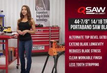 Qsaw 44-7/8″ 14/18 TPI Bi-Metal Portaband Saw Blade