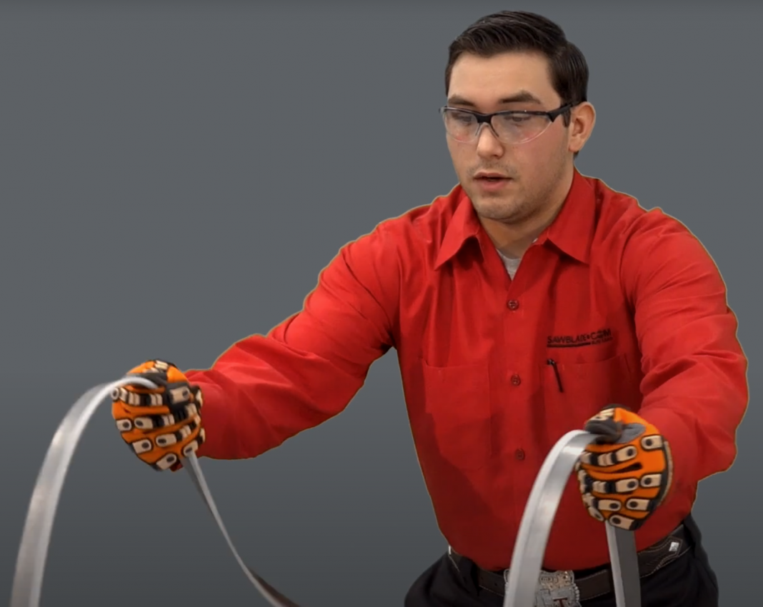 How To Properly Flip Your Bandsaw Blade SawbladeTV