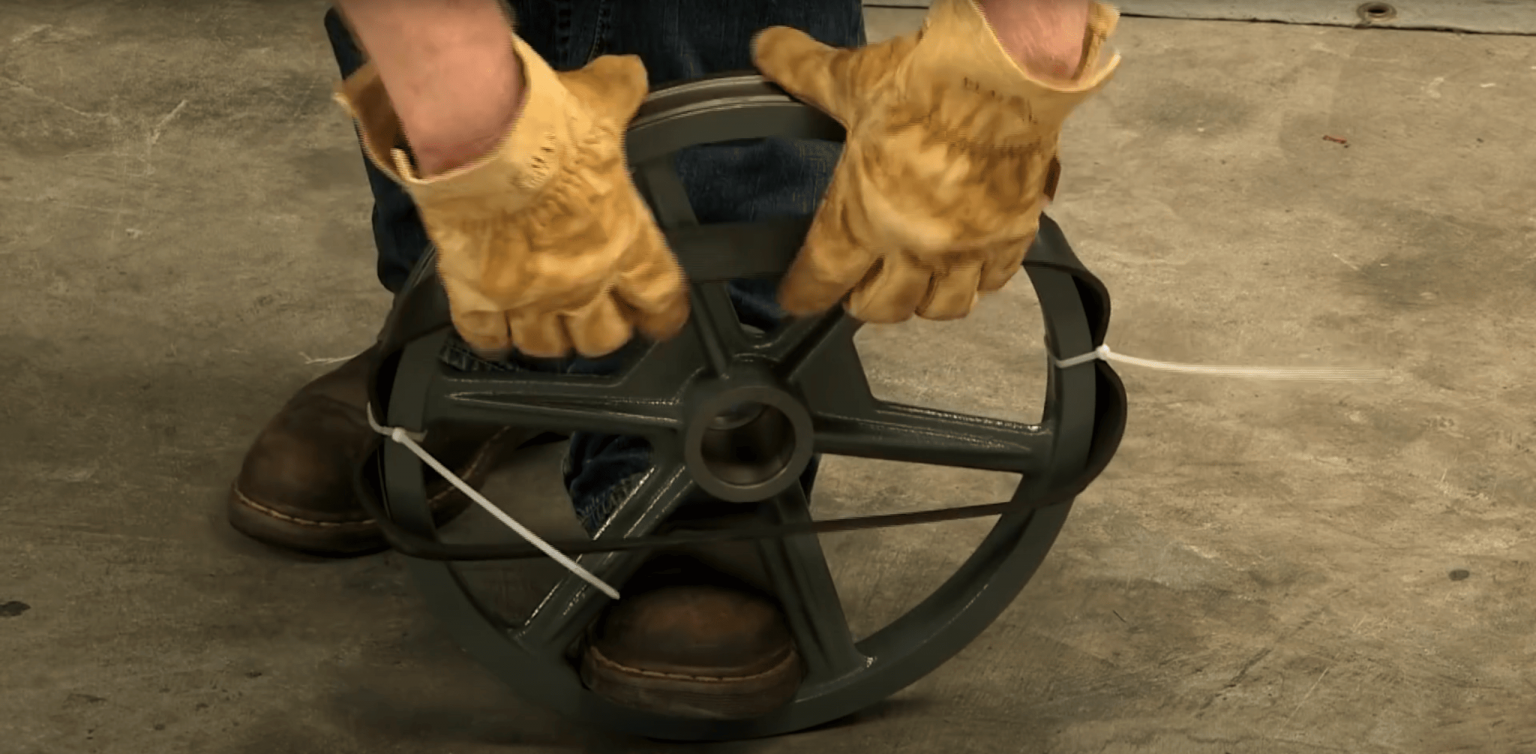 Installing Rubber Band Saw Tires SawbladeTV