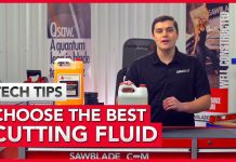 How to Choose the Best Sawing Fluid for your Band Saw
