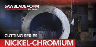 Cutting Nickel-Chromium with Houston Metal Sawing