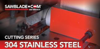 Cutting 304 Stainless Steel with Houston Metal Sawing