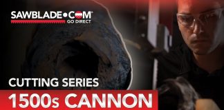 Cutting a 1500s Cannon