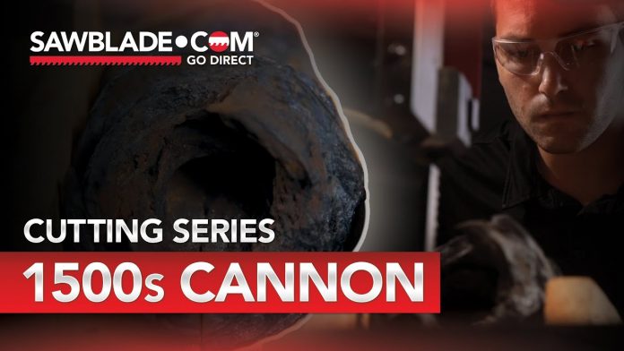 Cutting a 1500s Cannon