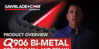 Q906 Bi-Metal Mill and Resaw Blade: Precision Meets Performance.