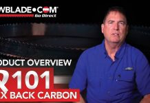 Q101 Carbon Blade: Tough, Flexible, Made for Craftsmen Q101 FLEX BACK CARBON