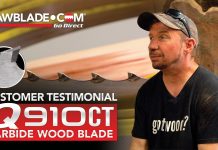 Qsaw 910CT: The Ultimate Carbide Band Saw Blade for Hardwood Cutting