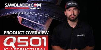 Q501 IC Blade: Tough, Reliable, and Built for Structural Steel Q501 IC STRUCTURAL