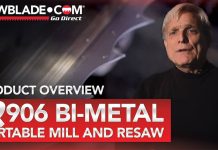 Unlock Better Woodcutting Performance with the Q906 Bi-Metal Blade Q906 Bi Metal Mill and Resaw Mini