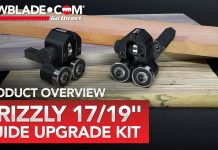 Guide Upgrade for Grizzly Bandsaws: Exploring the 17/19 Kit Benefits Guide Conversion Kit Grizzly GRI1719
