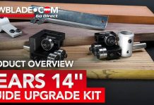From Stock to Sharp: How the Sears 14″ Guide Kit Improves Your Bandsaw’s Output Sears 14 Guide Upgrade Kit